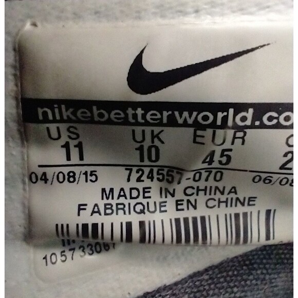 Nike LeBron James 12 XII Low “Black Green Metallic Gold” US men's 11  724557-070 - Picture 14 of 14